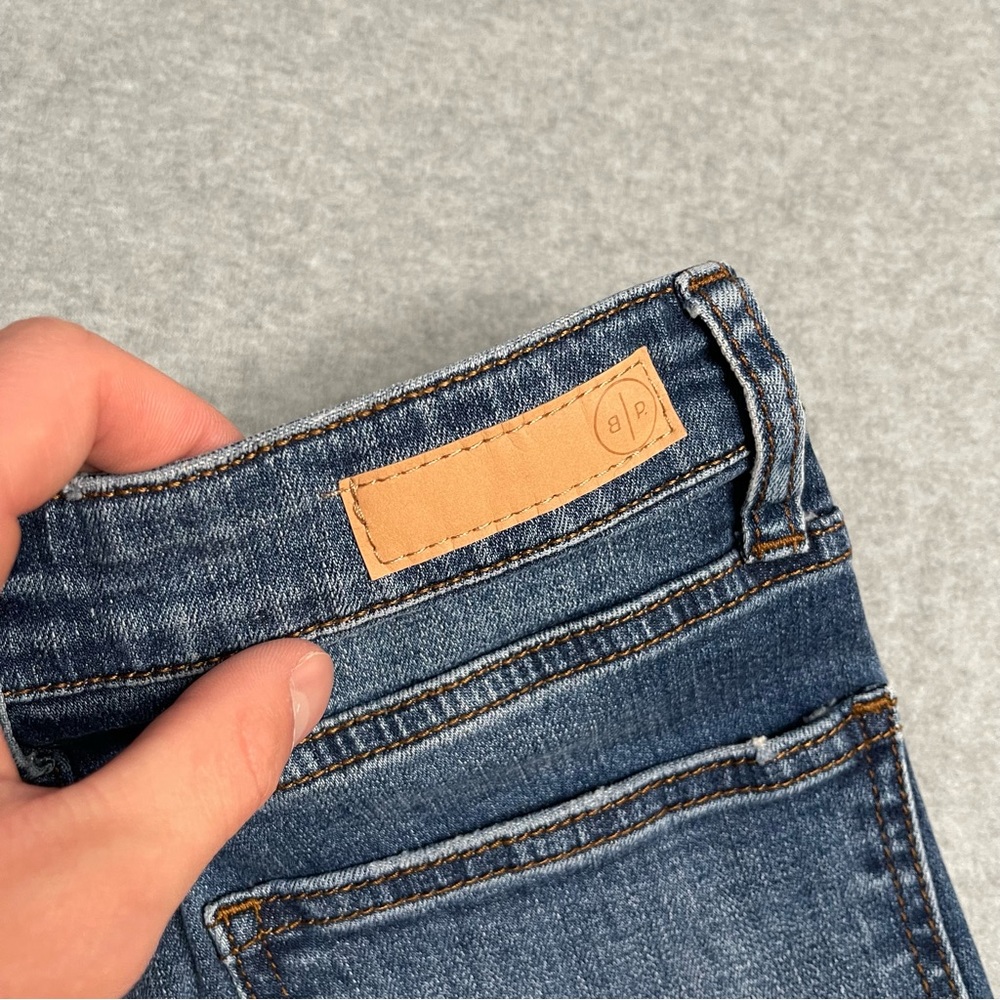 BP Jeans Womens 26 Straight Leg Denim Blue Light Wash Faded - Picture 4 of 14